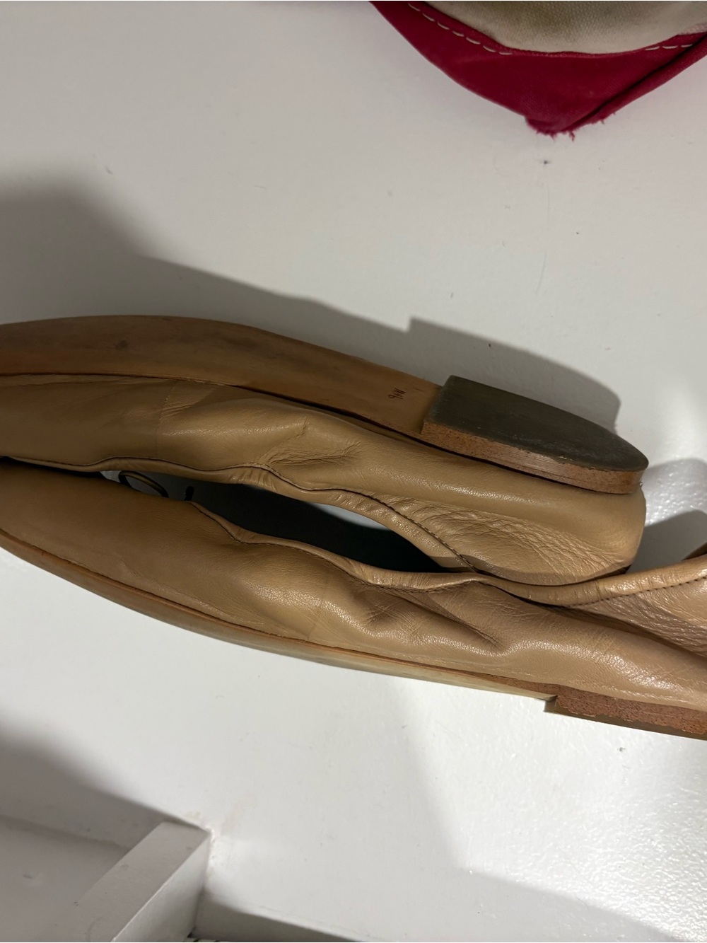 Sam Edelman Tan Leather Felicia Ballet Flats - Picture 3 of 6